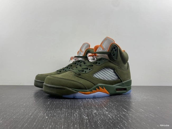 TBK Air Jordan 5 DD0587-308 Olive 0715